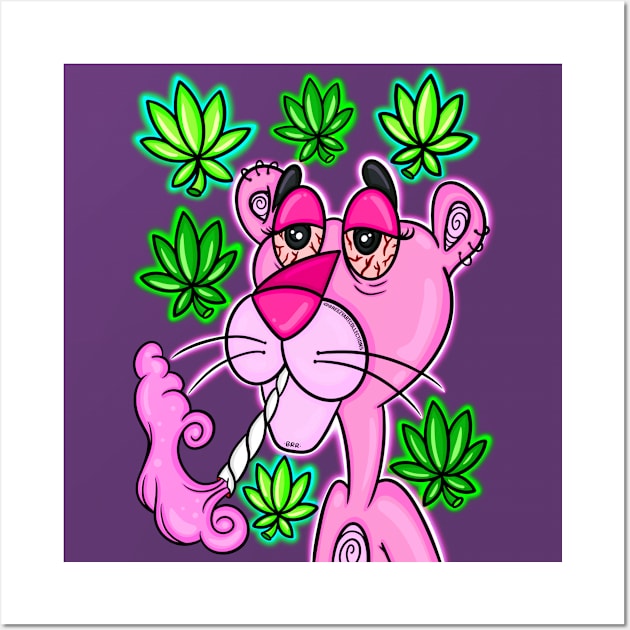 Pink Kush Wall Art by BreezyArtCollections 